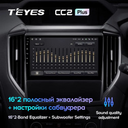 Штатная магнитола Teyes CC2L Plus 2/32 Subaru Forester 5 (2018-2021)