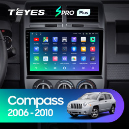 Штатная магнитола Teyes SPRO Plus 4/64 Jeep Compass 1 MK (2006-2010)