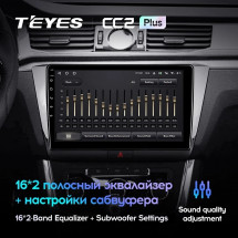Штатная магнитола Teyes CC2 Plus 4/32 Volkswagen Passat B8 2014+