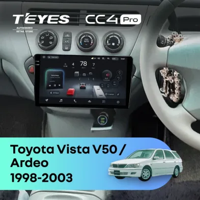 Штатная магнитола Teyes CC4 Pro 12/256 Toyota Vista V50 (1998-2003)