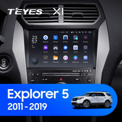 Штатная магнитола Teyes X1 4G 2/32 Ford Explorer 5 (2011-2019) (A)
