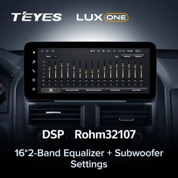 Штатная магнитола Teyes LUX ONE 4/64 Mitsubishi Pajero 3 V70 V60 (1999-2006) F1