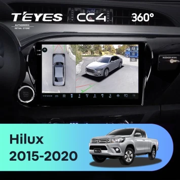 Штатная магнитола Teyes CC4 360 6/64 Toyota Hilux Pick Up (2015-2020)