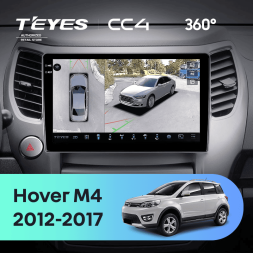 Штатная магнитола Teyes CC4 360 6/64 Great Wall Hover M4 (2012-2017)