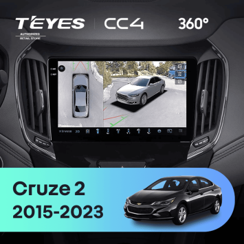 Штатная магнитола Teyes CC4 360 6/64 Chevrolet Cruze 2 (2015-2023)