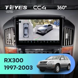 Штатная магнитола Teyes CC4 360 8/128 Lexus RX300 XU10 (1997-2003) F1