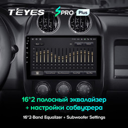 Штатная магнитола Teyes SPRO Plus 4/64 Jeep Compass 1 MK (2009-2015)