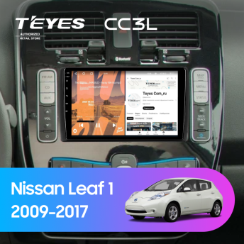 Штатная магнитола Teyes CC3L 4/64 Nissan Leaf 1 (2009-2017)