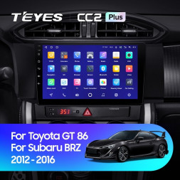 Штатная магнитола Teyes CC2 Plus 4/32 Subaru BRZ (2012-2016)
