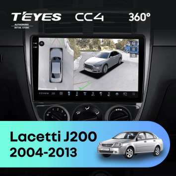 Штатная магнитола Teyes CC4 360 6/64 Chevrolet Lacetti J200 (2004-2013) F3