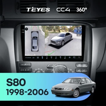 Штатная магнитола Teyes CC4 360 6/64 Volvo S80 1 (1998-2006)