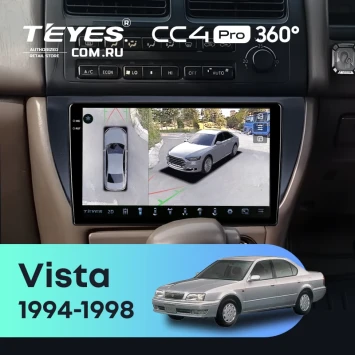 Штатная магнитола Teyes CC4 Pro 360 12/256 Toyota Vista V40 (1994-1998)