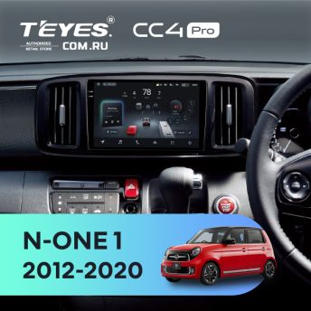 Штатная магнитола Teyes CC4 Pro 8/128 Honda N-ONE 1 (2012-2020)