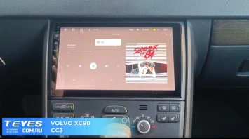 Штатная магнитола Teyes CC3 2K 360 6/128 Volvo XC90 (2007-2014) F2 (комплект для установки нижней части)