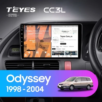 Штатная магнитола Teyes CC3L 4/32 Honda Odyssey RL1 (1998-2004) Тип-A Правый руль