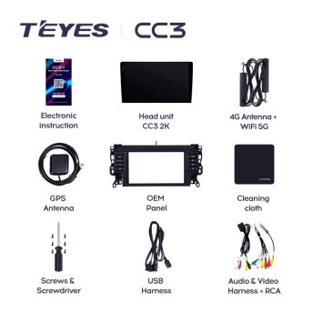 Штатная магнитола Teyes CC3L 4/32 Land Rover Discovery Sport (2014-2019)