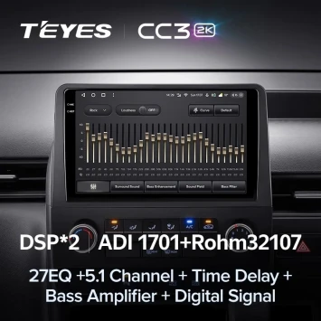Штатная магнитола Teyes CC3 2K 4/64 Hyundai Staria H1 (2021-2023)