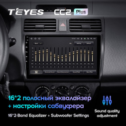 Штатная магнитола Teyes CC2 Plus 4/64 Suzuki Swift 3 (2003-2010)