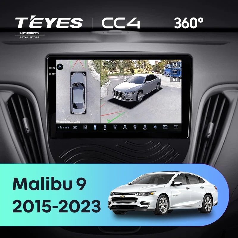 Штатная магнитола Teyes CC4 360 6/64 Chevrolet Malibu 9 (2015-2023) F1