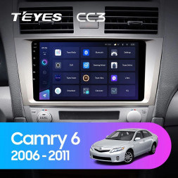 Штатная магнитола Teyes CC3 4/32 Toyota Camry 6 XV 40 50 (2006-2011) F2