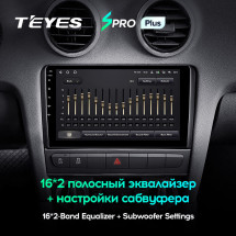 Штатная магнитола Teyes SPRO Plus 4/32 Audi S3 2 (2006-2012)