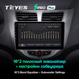 Штатная магнитола Teyes SPRO Plus 3/32 Hyundai Solaris 1 (2010-2016)