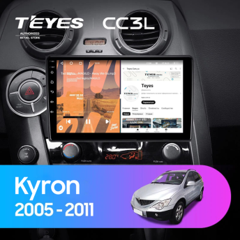Штатная магнитола Teyes CC3L 4/32 SsangYong Kyron (2005-2011)