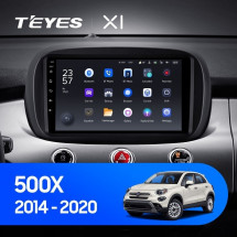Штатная магнитола Teyes X1 4G 2/32 Fiat 500X (2014-2020)
