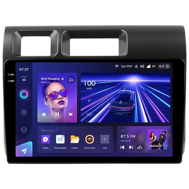 Переходная рамка Toyota Land Cruiser 8 J70 70 (2023-2024) (9&quot;)