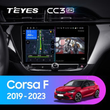 Штатная магнитола Teyes CC3 2K 4/32 Opel Corsa F (2019-2023)