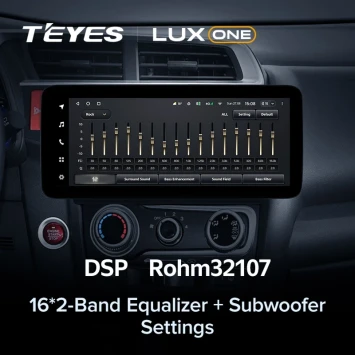 Штатная магнитола Teyes LUX ONE 6/128 Honda Fit 3 GP GK (2013-2020)