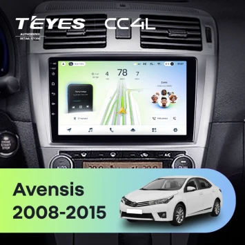 Штатная магнитола Teyes CC4L 6/64 с DTS Toyota Avensis 3 (2008-2015) F1