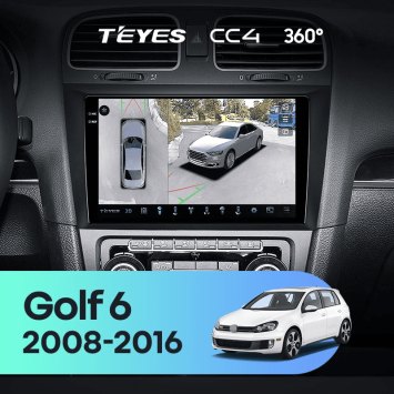 Штатная магнитола Teyes CC4 360 6/64 Volkswagen Golf 6 (2008-2016)