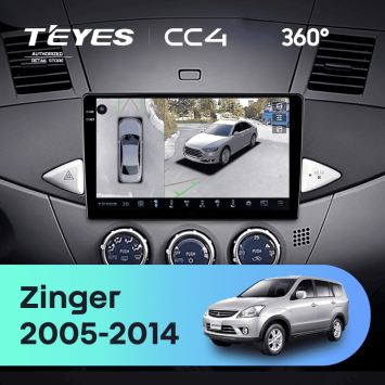 Штатная магнитола Teyes CC4 360 6/64 Mitsubishi Zinger (2005-2014)