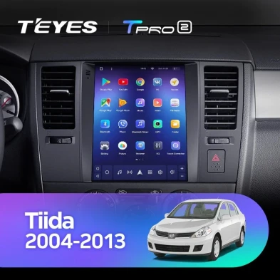 Штатная магнитола Tesla style Teyes TPRO 2 4/32 Nissan Tiida C11 (2004-2013)