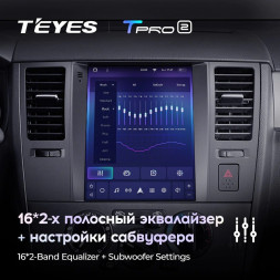 Штатная магнитола Tesla style Teyes TPRO 2 4/32 Nissan Tiida C11 2004-2013