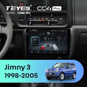 Штатная магнитола Teyes CC4 Pro 8/128 Suzuki Jimny 3 (1998-2005)