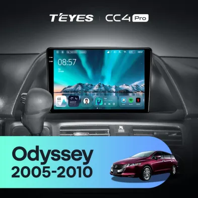 Штатная магнитола Teyes CC4 Pro 8/128 Honda Odyssey (2005-2010) (US EDITION)