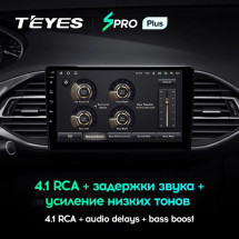 Штатная магнитола Teyes SPRO Plus 6/128 Peugeot 308 T9 308S (2013-2017)
