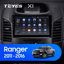 Штатная магнитола Teyes X1 4G 2/32 Ford Ranger (2011-2016) (F2)