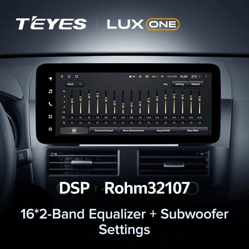 Штатная магнитола Teyes LUX ONE 6/128 Mitsubishi Outlander 2 CW0W (2009-2013) Тип-A