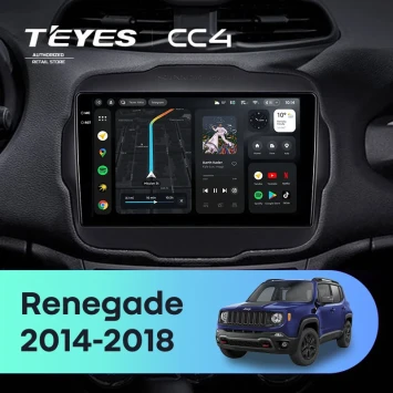 Штатная магнитола Teyes CC4 6/64 Jeep Renegade (2014-2018)