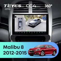 Штатная магнитола Teyes CC4 360 6/64 Chevrolet Malibu 8 (2012-2015)