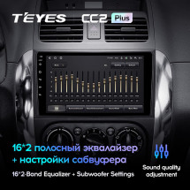 Штатная магнитола Teyes CC2 Plus 4/64 Suzuki SX4 1 (2006-2014)