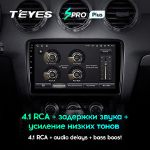 Штатная магнитола Teyes SPRO Plus 4/32 Audi TT 2 (2006-2014)