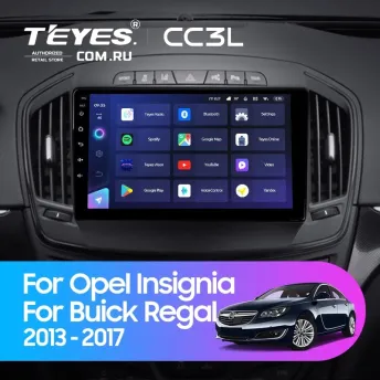 Штатная магнитола Teyes CC3L 4/32 Buick Regal (2013-2017) Тип-B