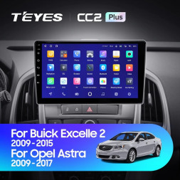 Штатная магнитола Teyes CC2 Plus 6/128 Opel Astra J (2009-2017)