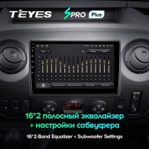 Штатная магнитола Teyes SPRO Plus 4/32 Renault Master (2010-2019)