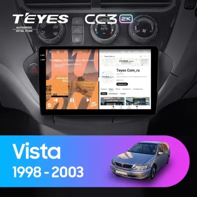 Штатная магнитола Teyes CC3 2K 4/64 Toyota Vista V50 (1998-2003)