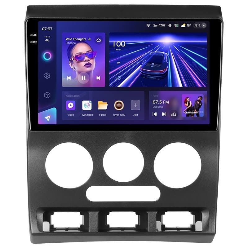 Переходная рамка Kia Rio 1 (2002-2005) (9&quot;)